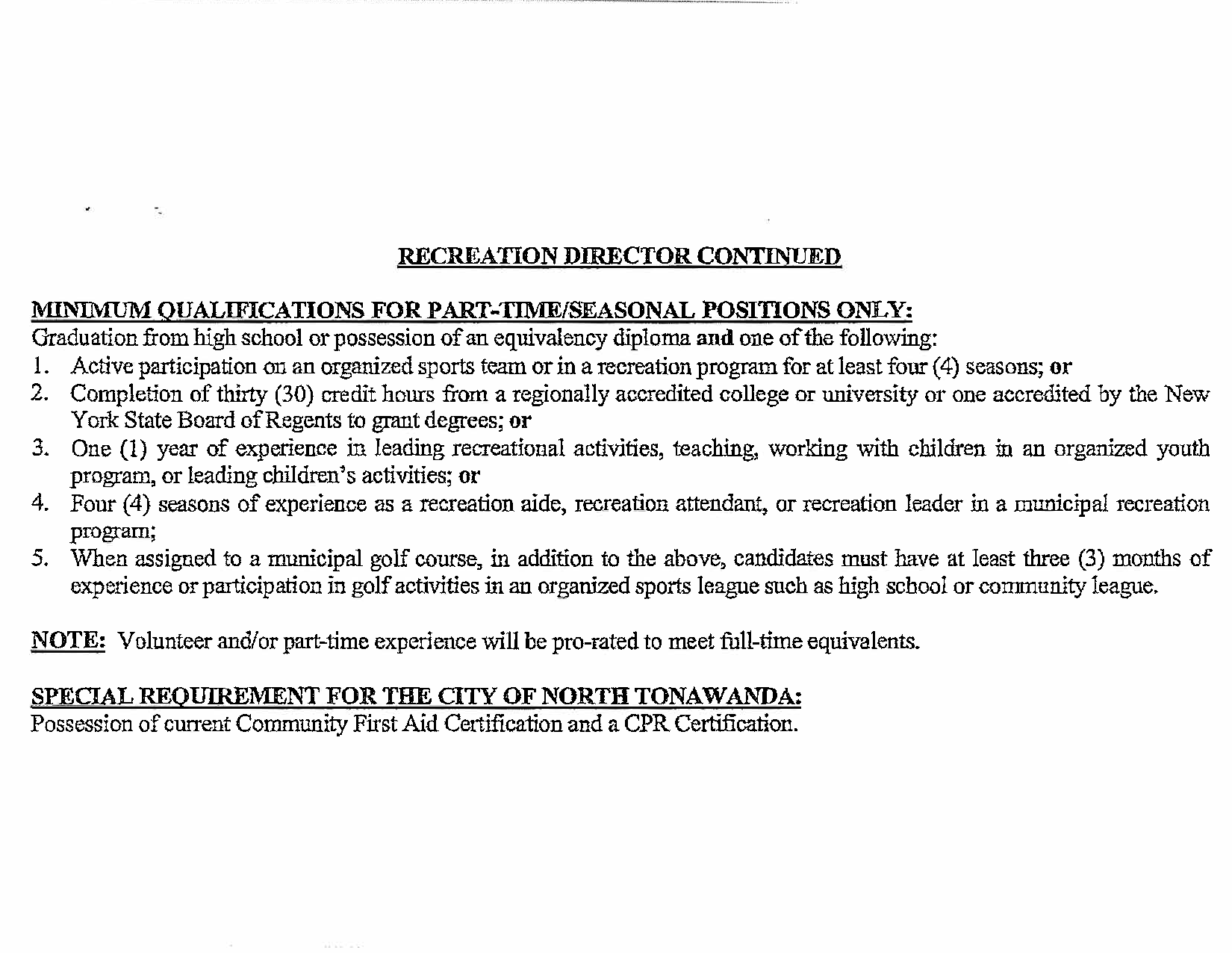 WILSON SUMMER RECREATION - RECREATION DIRECTOR APPLICATION_Page_2